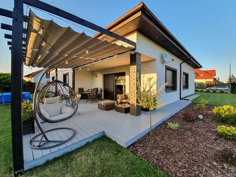 Roleta rzymska pozioma