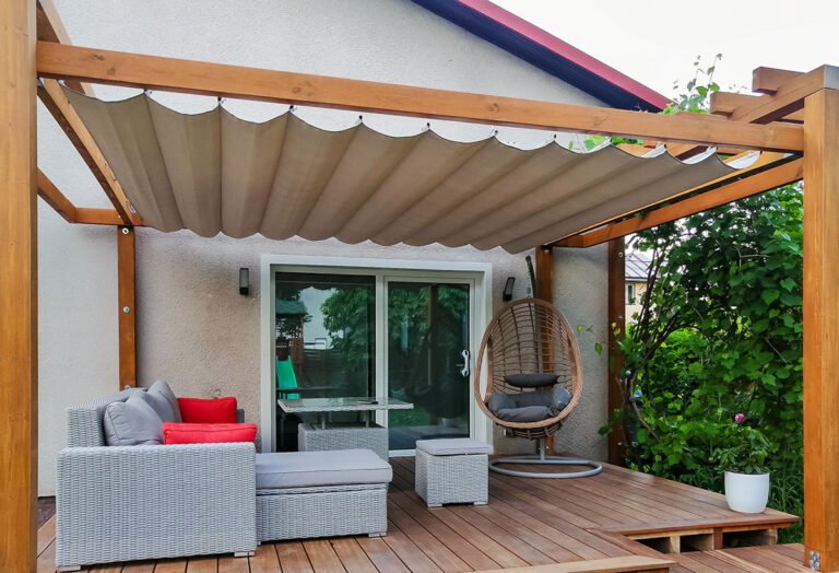 Roleta rzymska pozioma