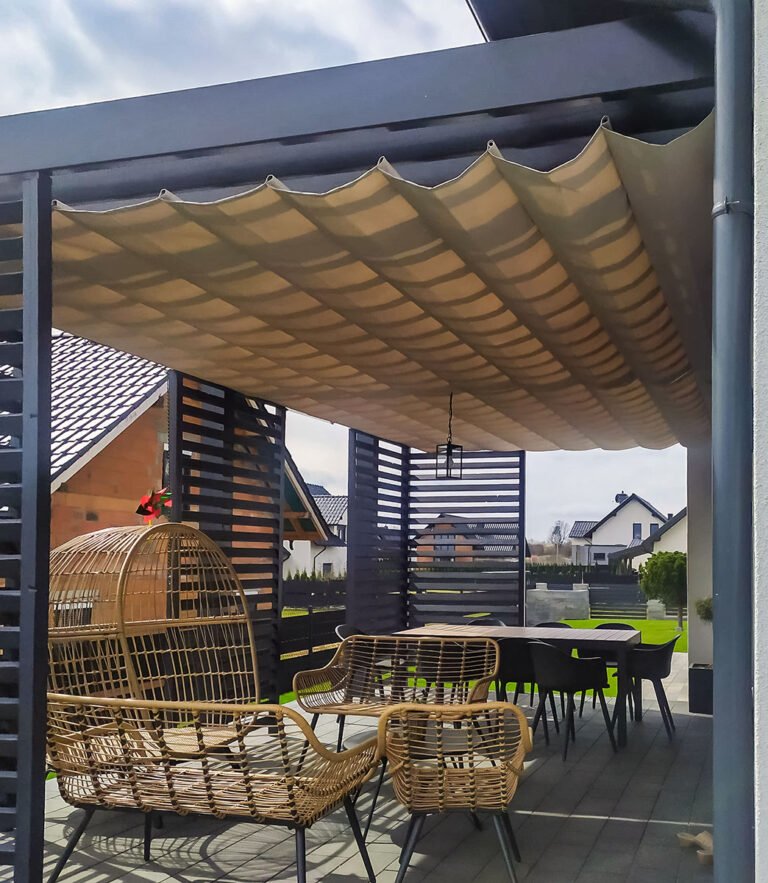 Roleta rzymska pozioma