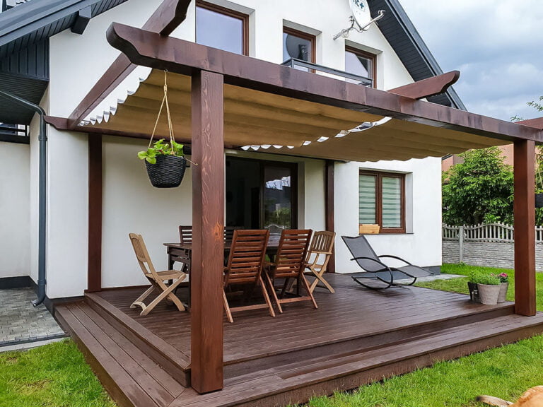 Roleta rzymska pozioma