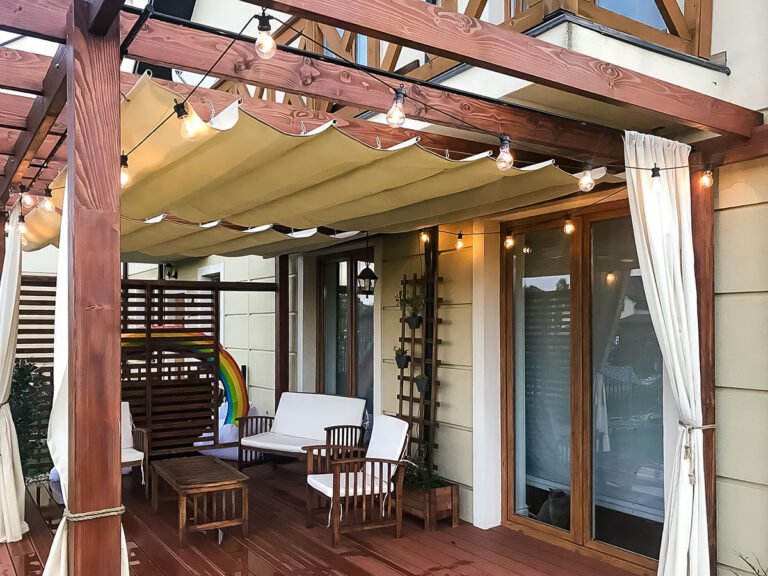 Roleta rzymska pozioma